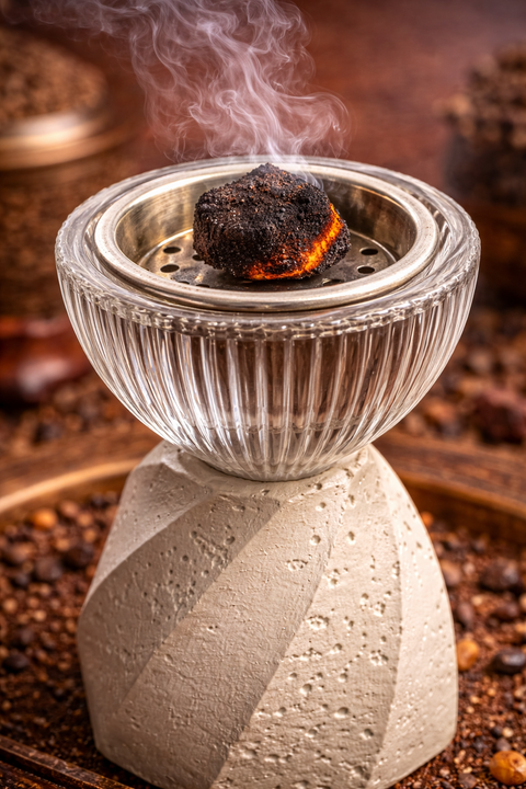 Ceramic Incense Burner Holder – Modern Aromatherapy Decor for Home & Office