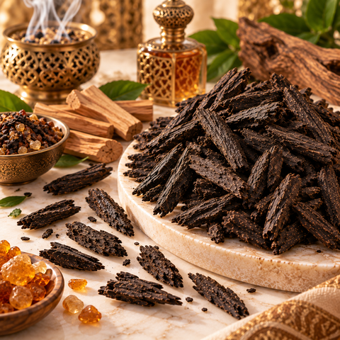 Sandaliya Arabian Incense Oud – Sandalwood, Oud & Amber Blend | Premium UAE Long-Lasting Fragrance