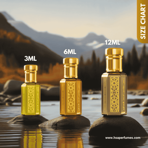 Attar Eternal Love Essential Parfum Oil – Woody Musk, Sandalwood & Tobacco Arabian Attar