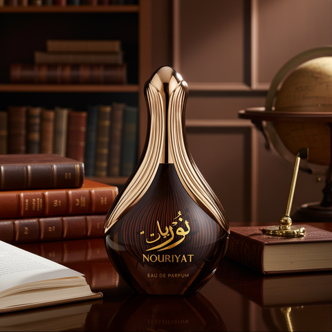 Nouriyat – Sweet Vanilla Cherry & Oud Perfume with Custard, Saffron and Woody Musk