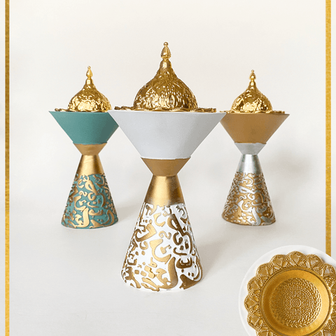 Royal Calligraphy Incense Burner (5 Color) - HSA Perfumes