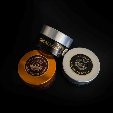 TRIO Oud Moattar | Arabian Incense Oudh Mattar/Muattar - HSA Perfumes